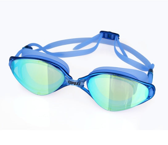 Mirror-coated goggles