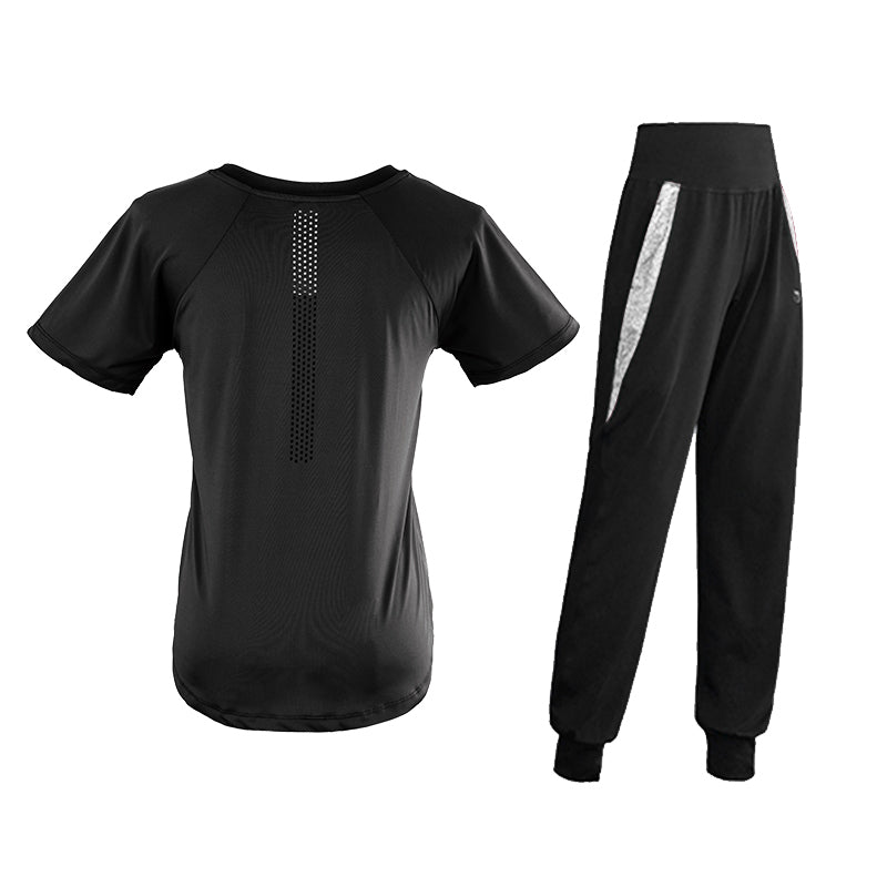 Plus-size yoga suit