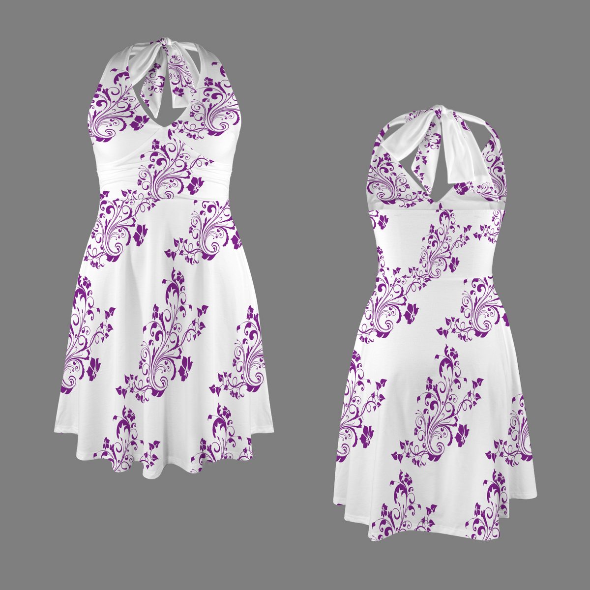 purple flowers