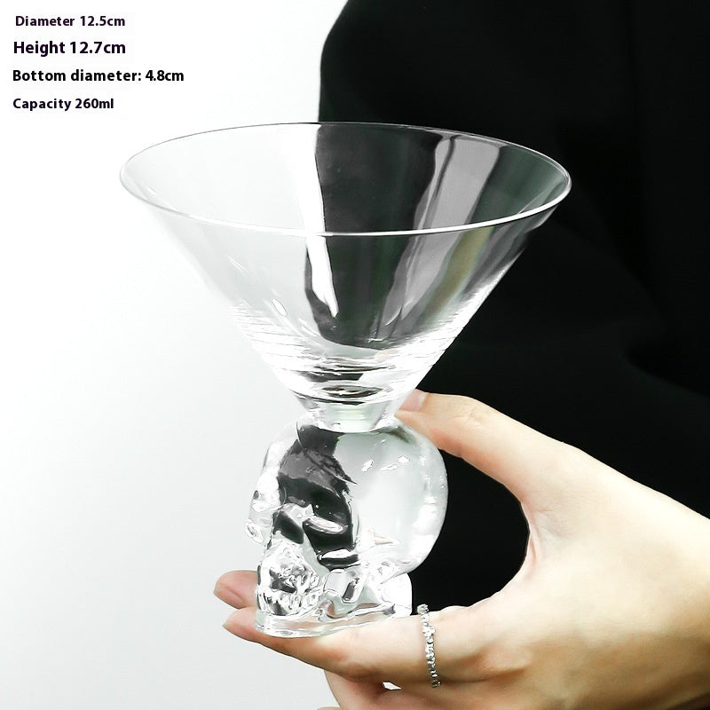 Skull Personality Juice Cocktail Glass