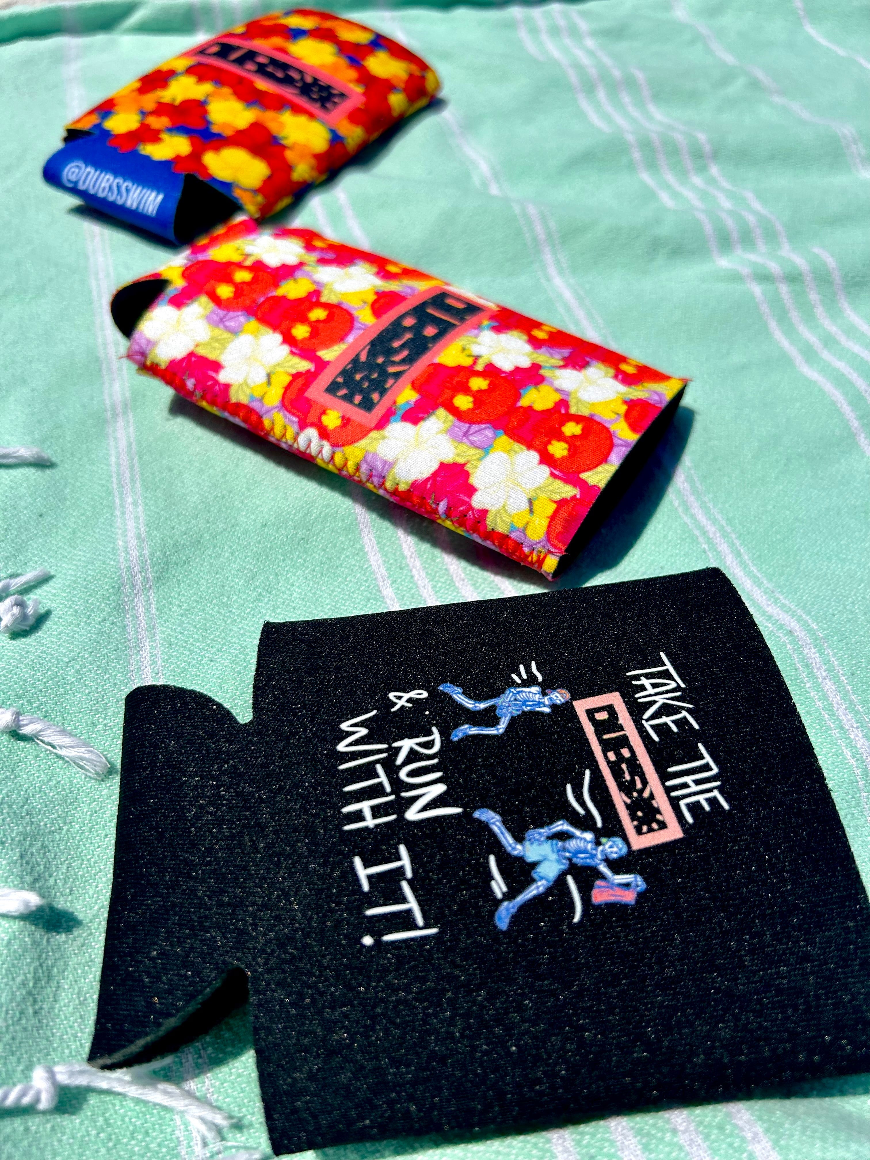 Sunburst Floral Koozie