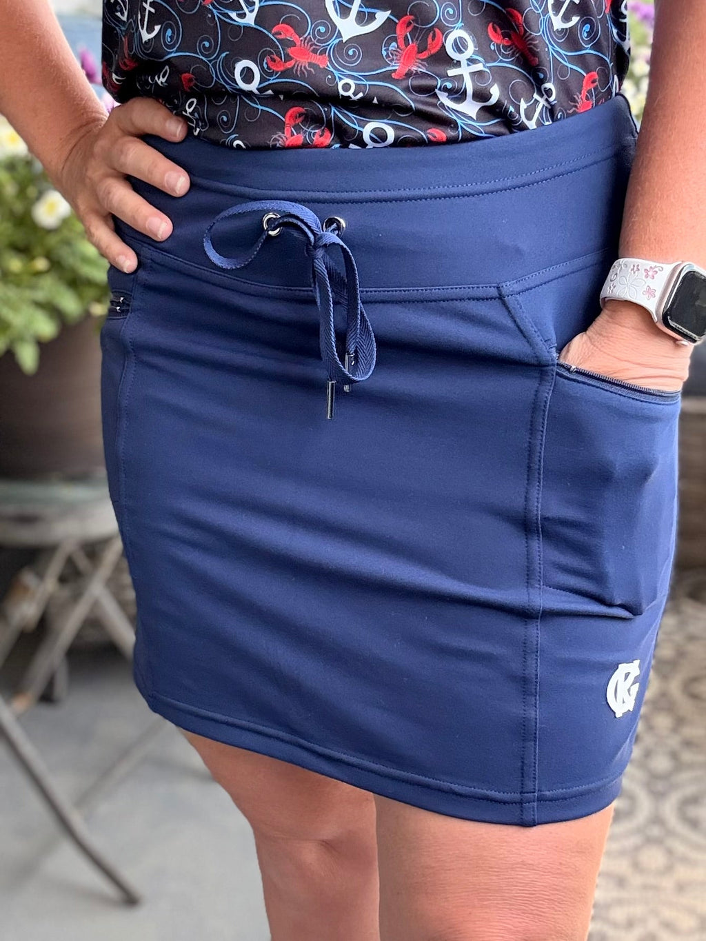 2026 Assorted Athletic Zipper Pockets Skorts